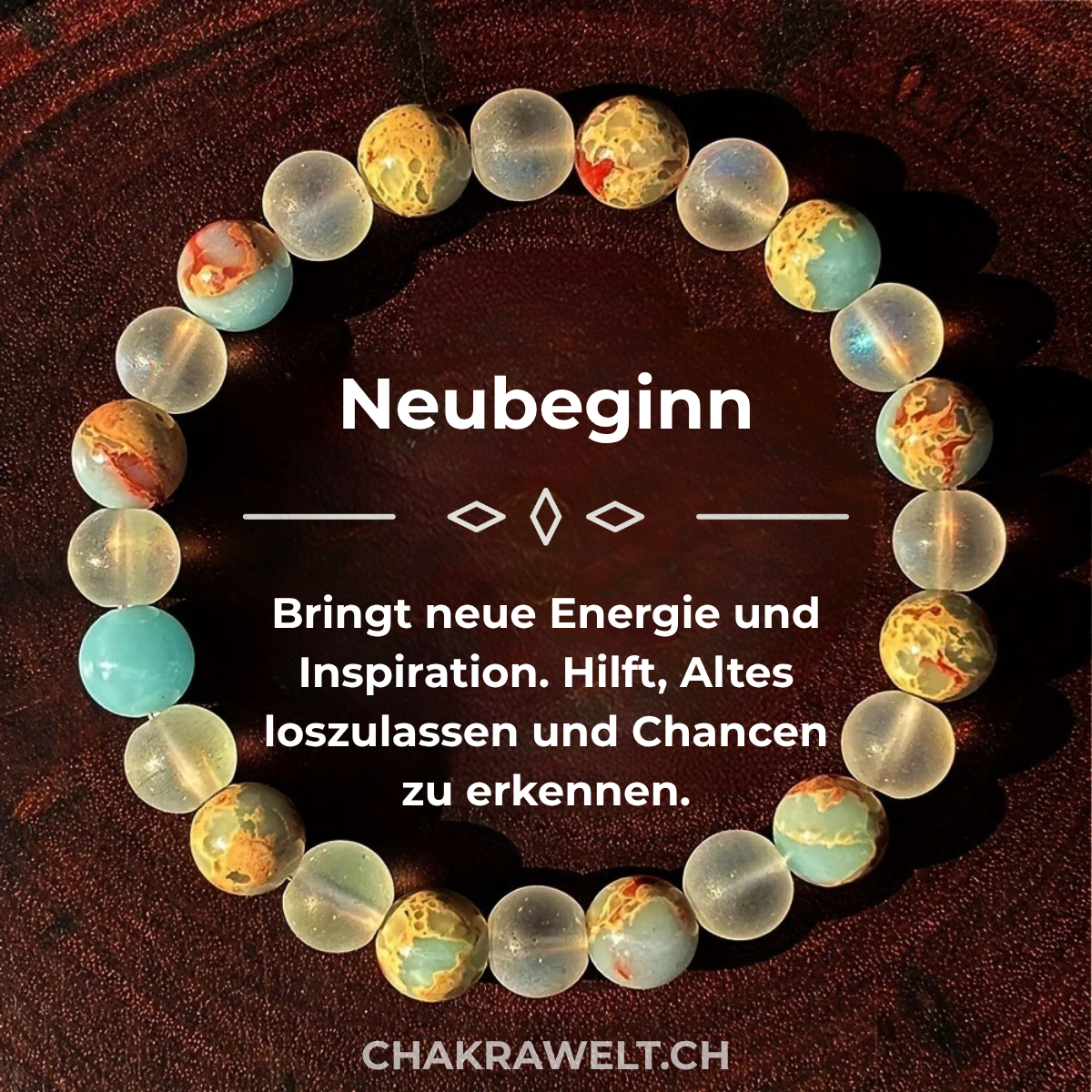 Armband Neubeginn – Klarheit & Zuversicht