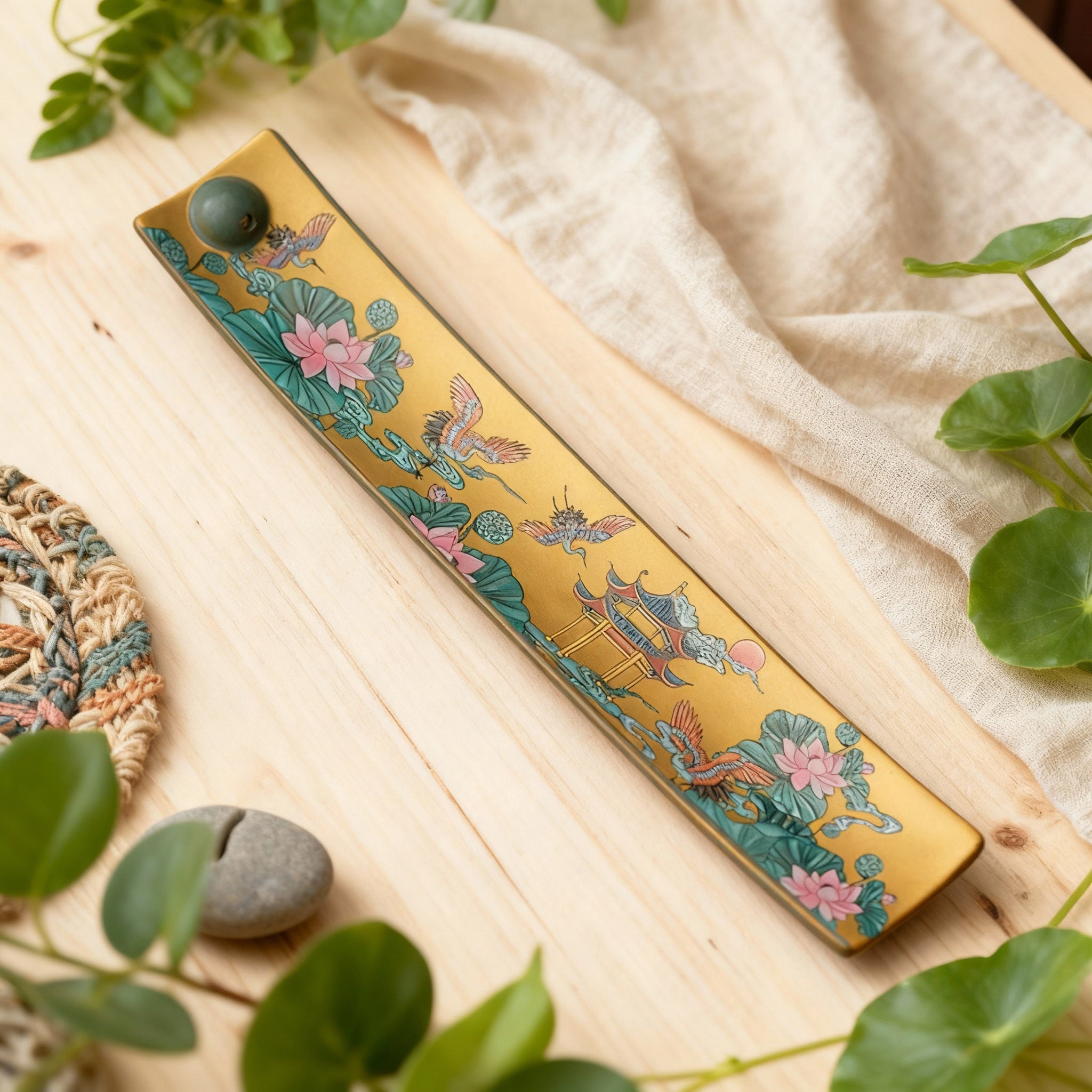 Handgemachte Räucherstäbchenhalter