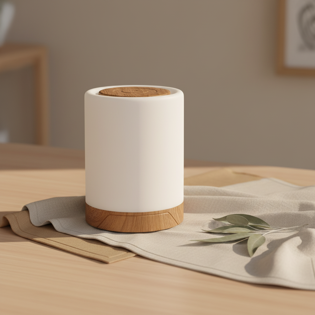 Touch Glow – Tragbare Tischlampe mit Touch-Steuerung