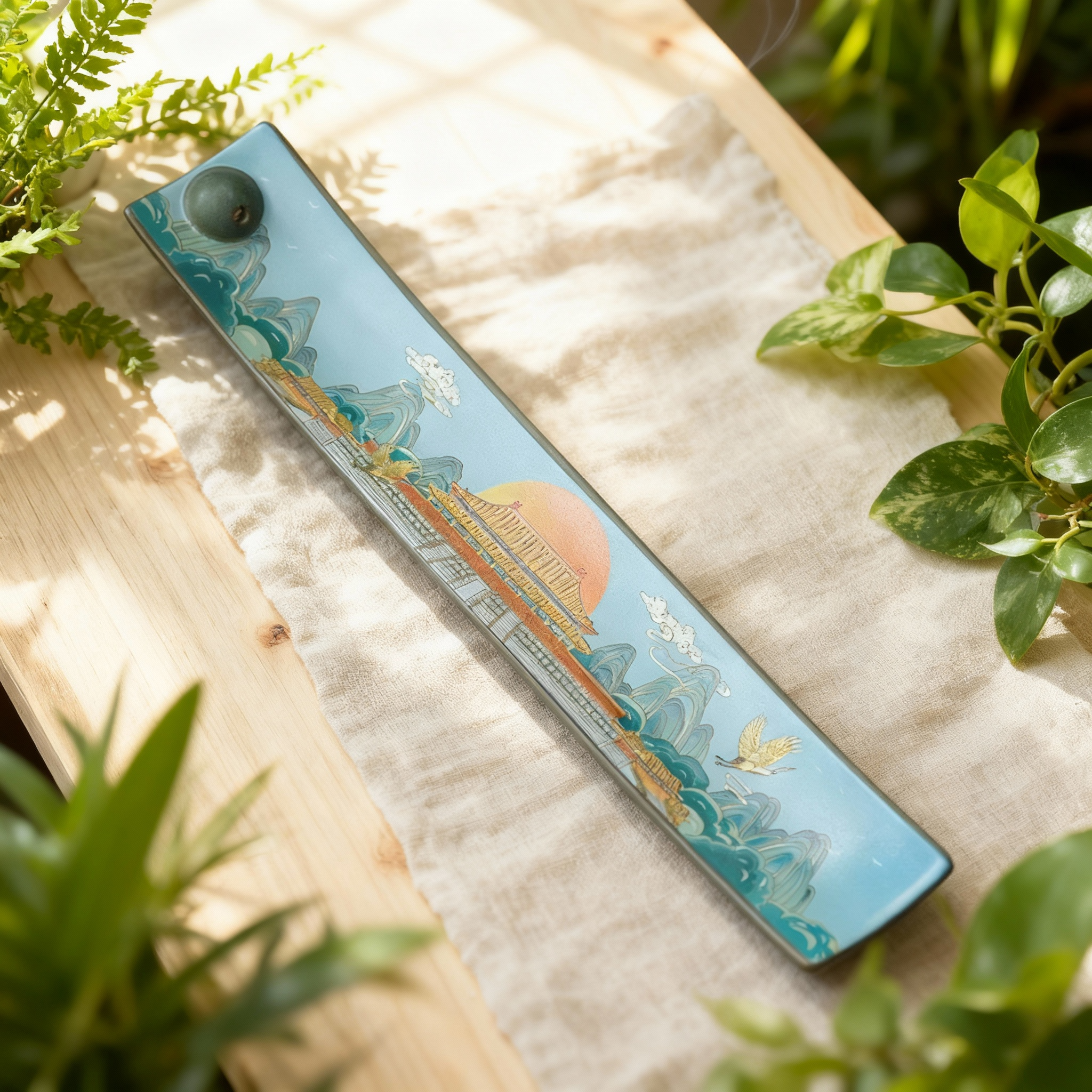 Handgemachte Räucherstäbchenhalter