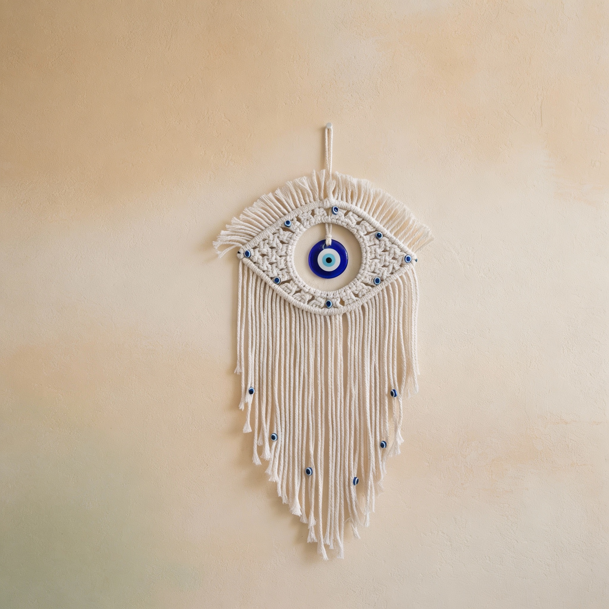 Auraya Eye Makramee – Schutz für Raum & Seele