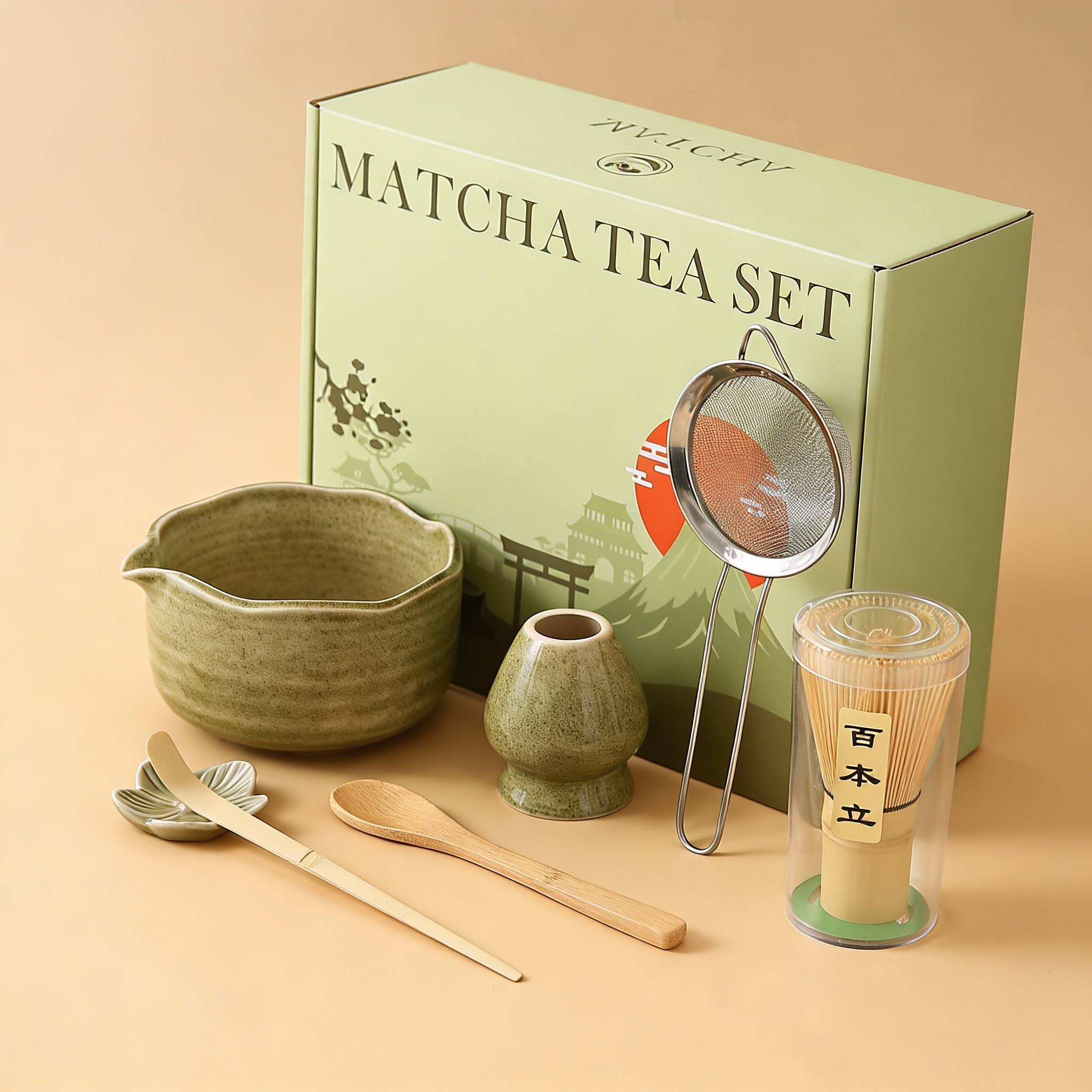 Japanisches Matcha Tee Set - für Achtsamkeit & Genuss